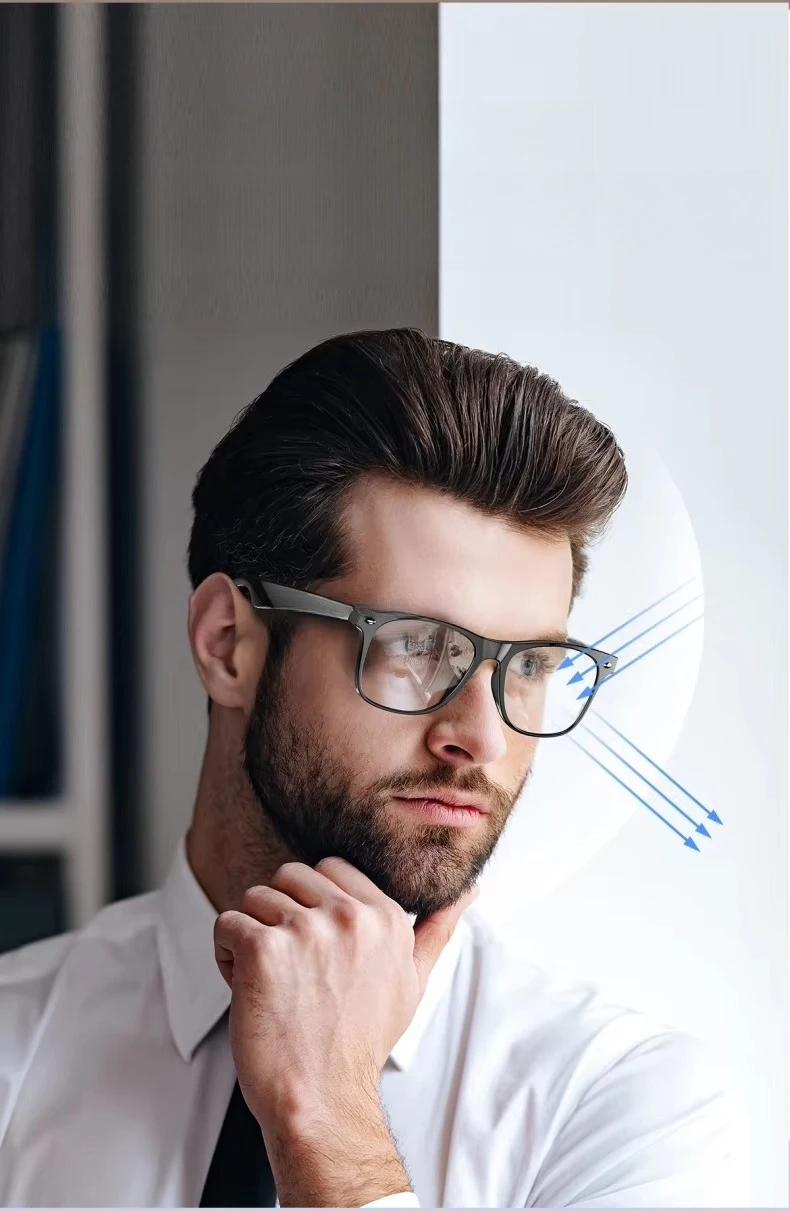Multilingual real-time AI translation chat GPT sports sunglasses business anti-blue light BT call smart glass AI glasses