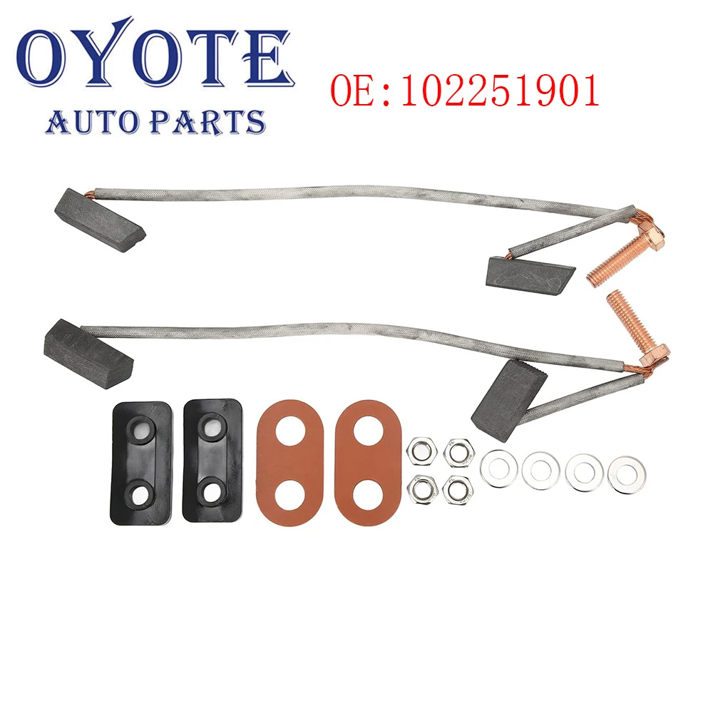 OYOTE   Golf Cart 48&36 Volt Motor Carbon Brush Kit Fits For 1994-up Club Car & YAMAHA G8 G9 G14 G16 Electric  102251901