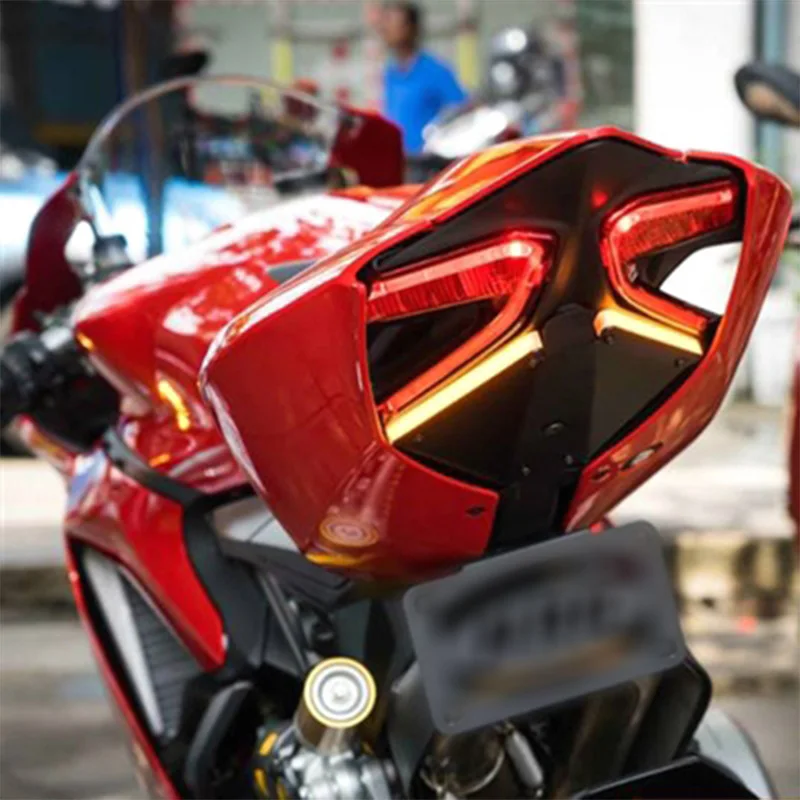 DUCATI 1199 899 1299 パニガーレ カスタムLEDテールランプ LED Taillight For DUCATI 899 959 1199/S/R 1299 Panigale 1199R
