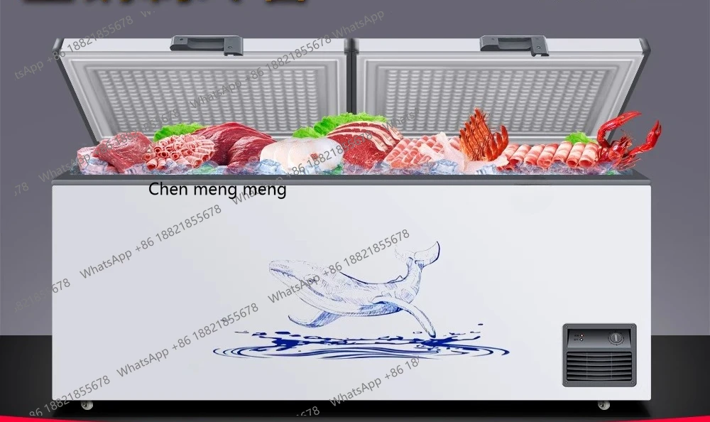 

Commercial Refrigerator Quick Freezing Large Capacity Freezer Refrigeration Freezing Dual Temperature Copper Tube