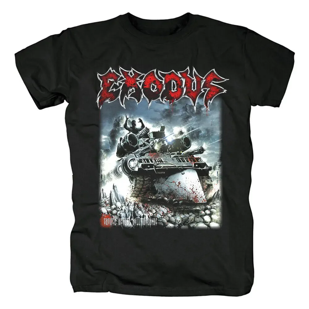 Exodus Band Shovel Headed Kill Machine Black Unisex S-234Xl T-Shirt