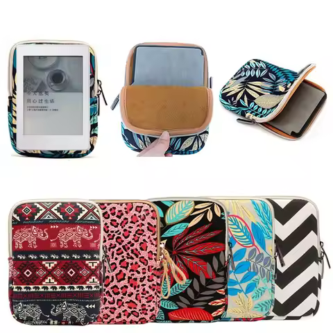 11th Generation 6-7inch e-Reader Sleeve Waterproof Shockproof Tablet Storage Bag Portable Anti Scratch for Kindle/Boox/Kobo