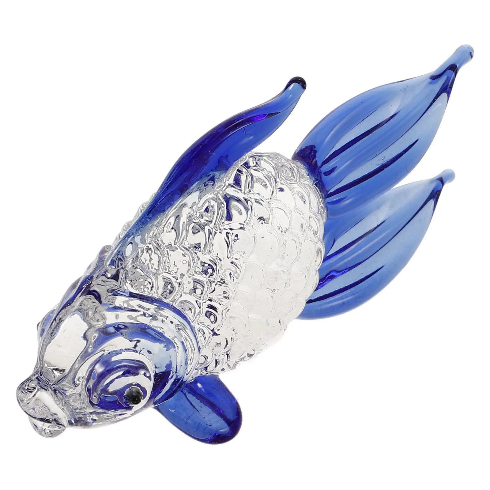 

Glass Fish Tank Ornament Crystal Goldfish Aquarium Decor Safe Material Break Dull Space Feeling Aquarium Simulation Fish