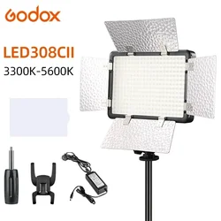 GODOX LED308C II Wireless Remote Control Photo Video Light adjustable 3300~5600K Photographic Studio LED Video Light