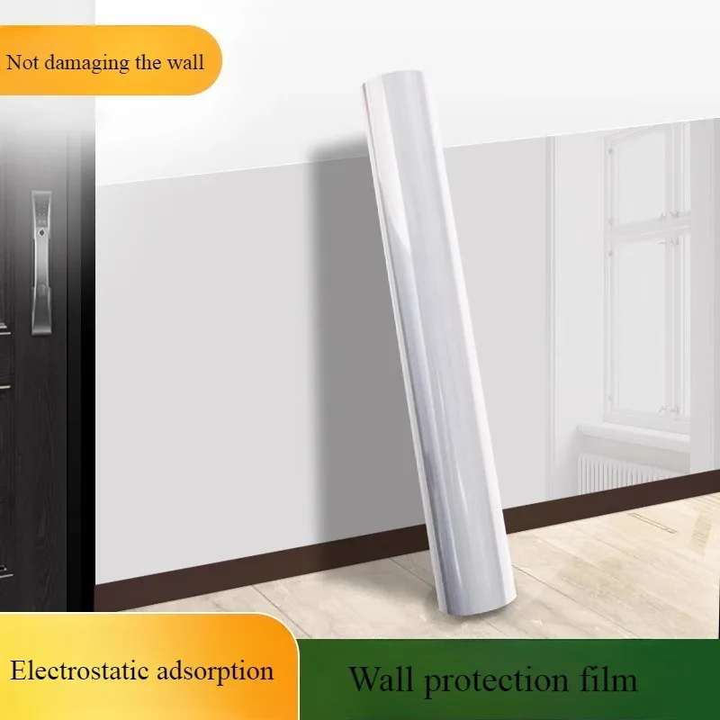 Kitchen transparent oil proof stickers,  fume static electricity tiles, self-adhesive stove   