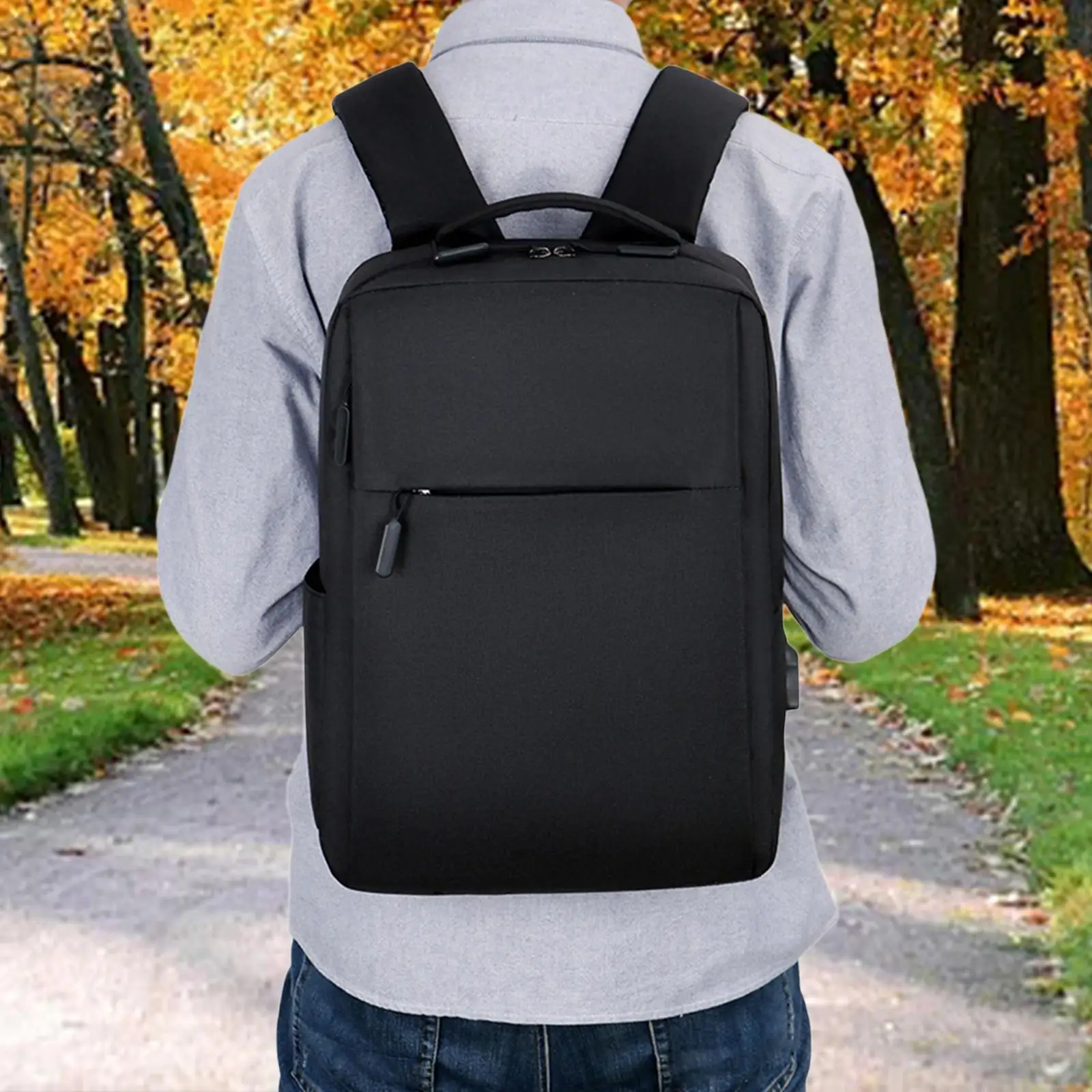 

Laptop Backpack Waterproof USB Charging Large Capacity Daypack Business Backpack for Business Travel Overnight College Weekender
