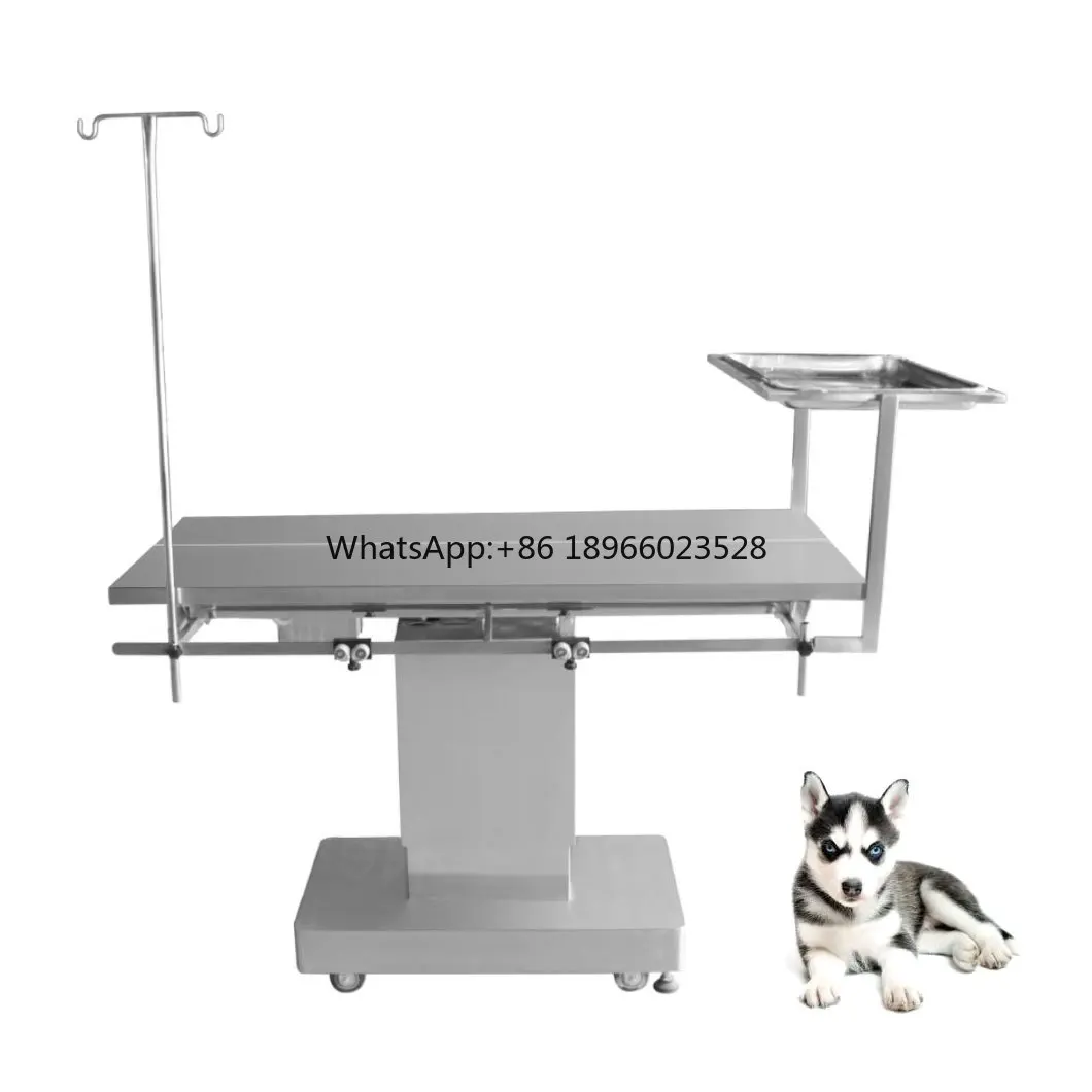 

Multifunction Pet Veterinray Stainless Steel Animal Examination Treatment Surgery Table