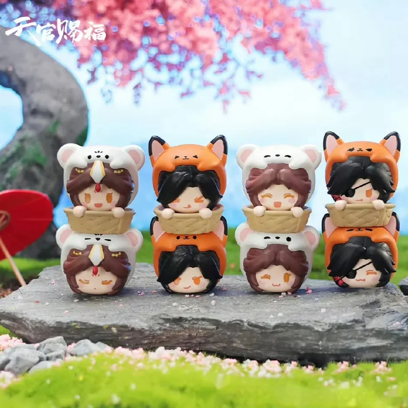 السماء الرسمية نعمة صندوق أعمى لطيف الحيوانات الأليفة سلسلة لطيف تمثال نموذج الكرتون جمع المنزل الديكور السلع هدية الكريسماس #3