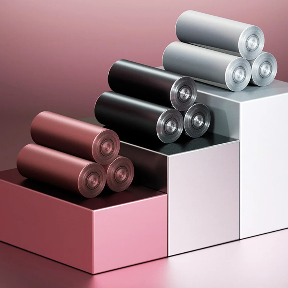 200 قطعة 10 لفات سميكة مانعة للتسرب القمامة أكياس القمامة القوية للمنزل مكتب سيارة الحمام المطبخ ارتفاع درجة الحرارة #1