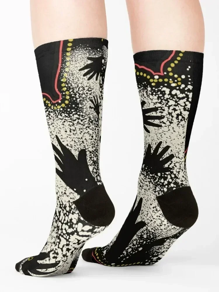 Awesome Aboriginal Art Socks compression bright garter christmas gift golf Socks For Man Women's