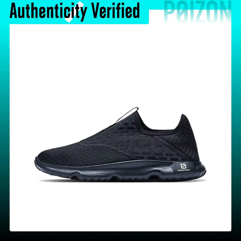 SALOMON Reelax Moc 5.0 W Mesh Round Tip Low top Zapatillas para correr para mujer Negro L41278400