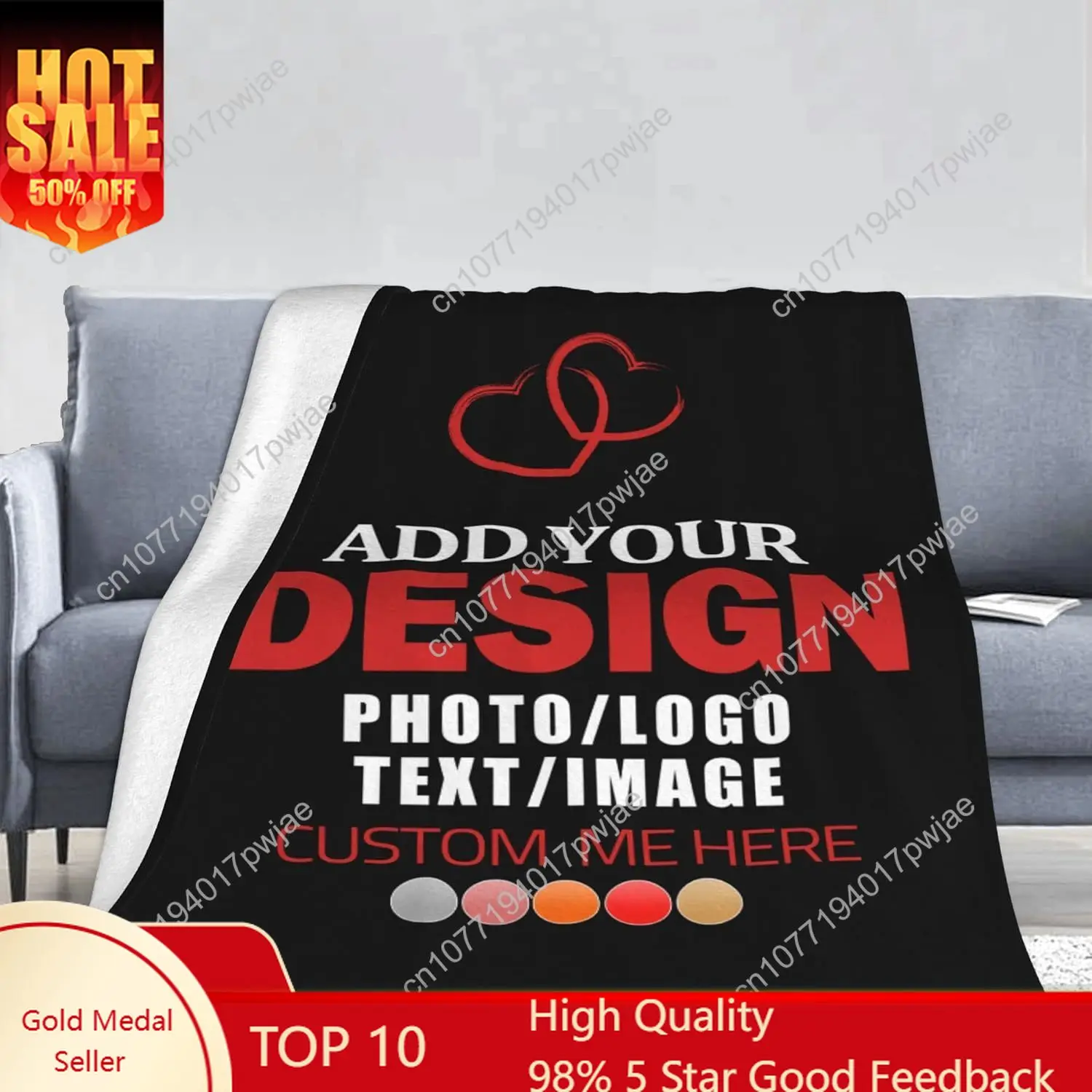 

Custom Blanket with Photos Text Personalized Flannel Blanket Customized Picture Throw Blankets For Adult Kid Birthday Christmas