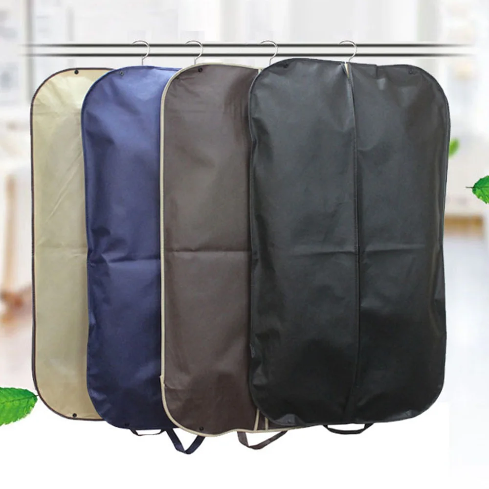 

Clothing Dust Cover Non-Woven Home Moisture-Proof Wardrobe Hanging Clothes Storage Bag Dress Clothes Organizer Dustproof Cover