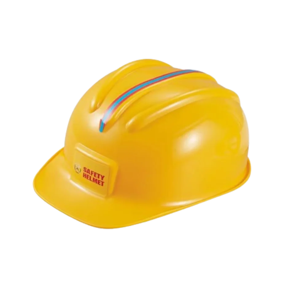 Play House Toys Plastic Simulation Engineering Hat Cosplay Ornaments Safety Engineering Hat Construction Hat Toy Festive Party