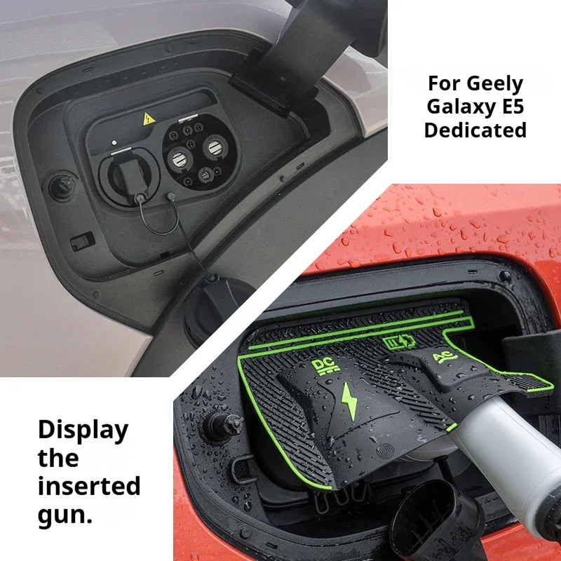 

For Geely Starlight 8 Galaxy E5 E8 L6 L7 M9 Dedicated New Energy Car Charging Port Waterproof Protector Cover Gun Rain Cover