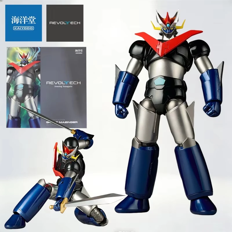Kaiyodo Original Box Model Revolving Technology Series Amazing Yamaguchi GreatDemon God Anime figurinesPVC ABSmovable model toys