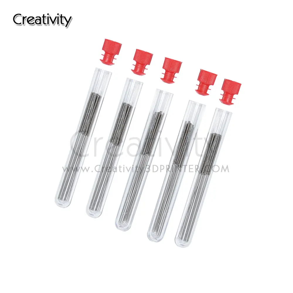 

3D Printer Parts extruder Nozzle Cleaning tool 10pcs Bendable Drill Bit for Cleaning 0.2mm 0.3mm 0.4mm Hotend