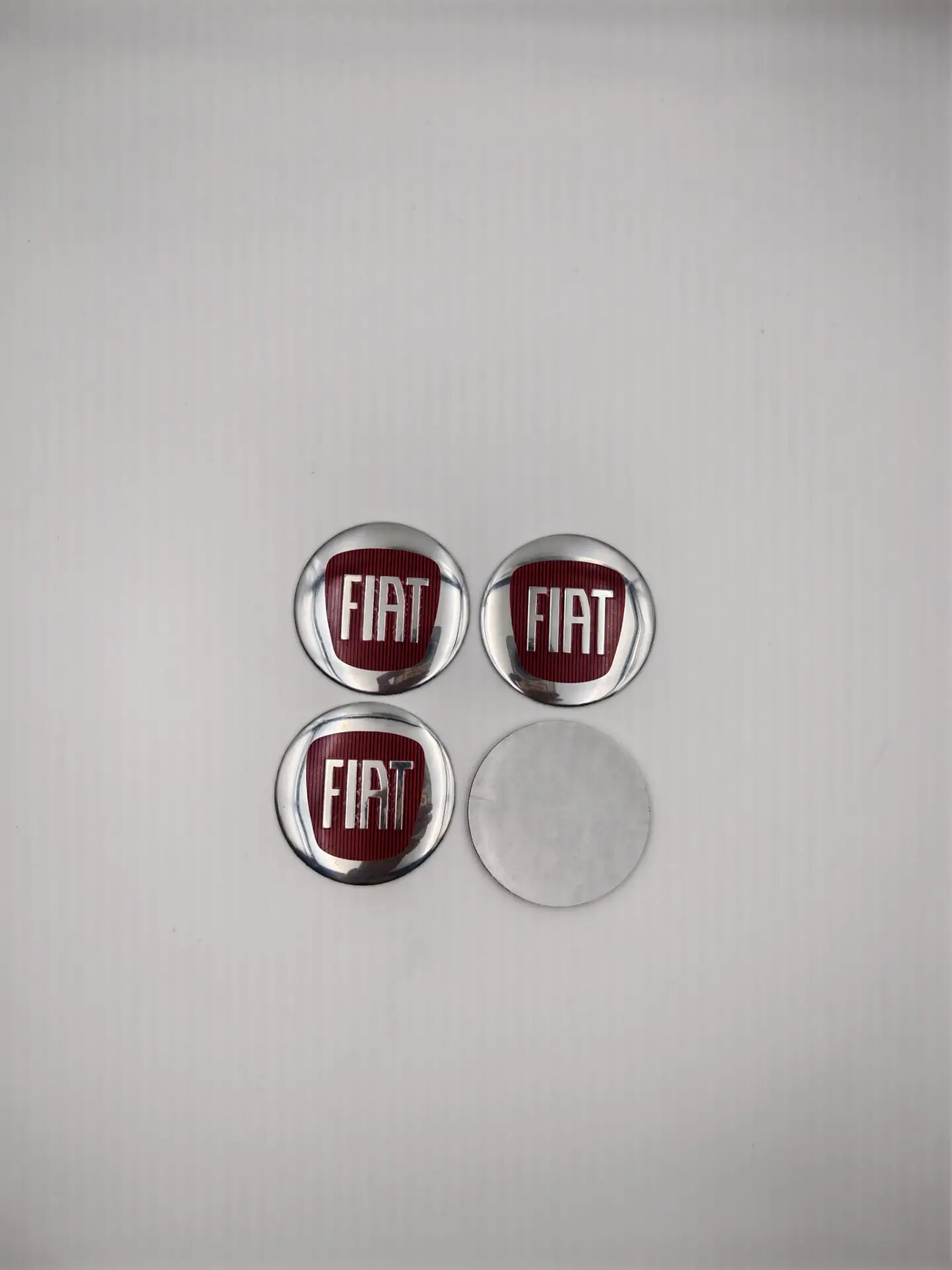 1piece 4pcs 56mm 3D logo car emblem Wheel Center Hub auto Rim refit dust-proof badge covers sticker styling accessories For FIAT view 5