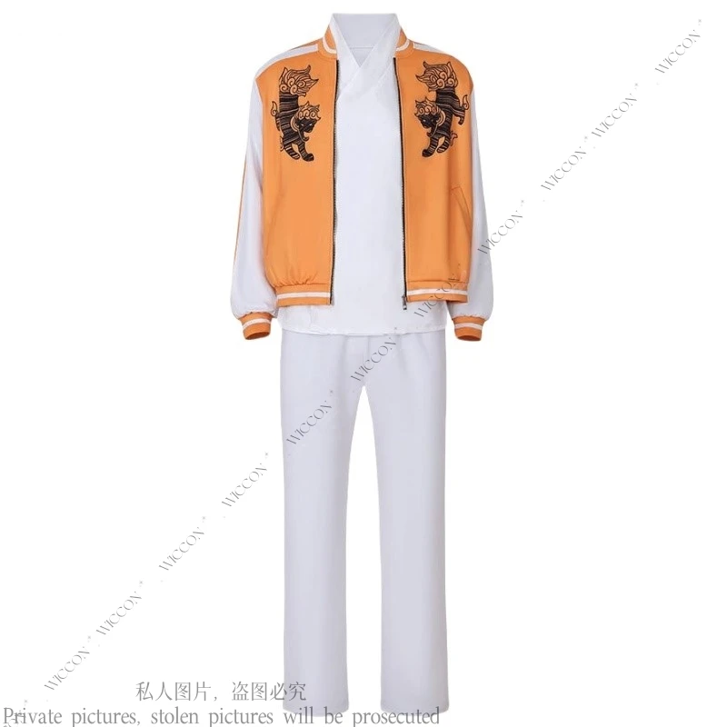 Jou Togame Shishitoren Wind Breaker Anime Three Styles Cosplay Costume Shoes Wig Adult Jacket Man Halloween Carnival Party