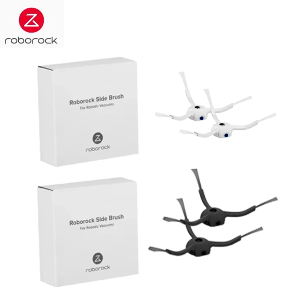 Accesorios originales de cepillo lateral Roborock Qrevo Pro/S/Plus/master/slim para Roborock Q5/Q7/S6/S7/S8 series /S5 Max S50 S4,E2,E3