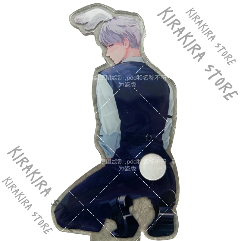 الحب والمساحة العميقة Xavier الاكريليك الدائمة علامة أنيمي تدوير الذيل تأثيري الأصالة عالية الجودة الحلي ديكور رائعتين