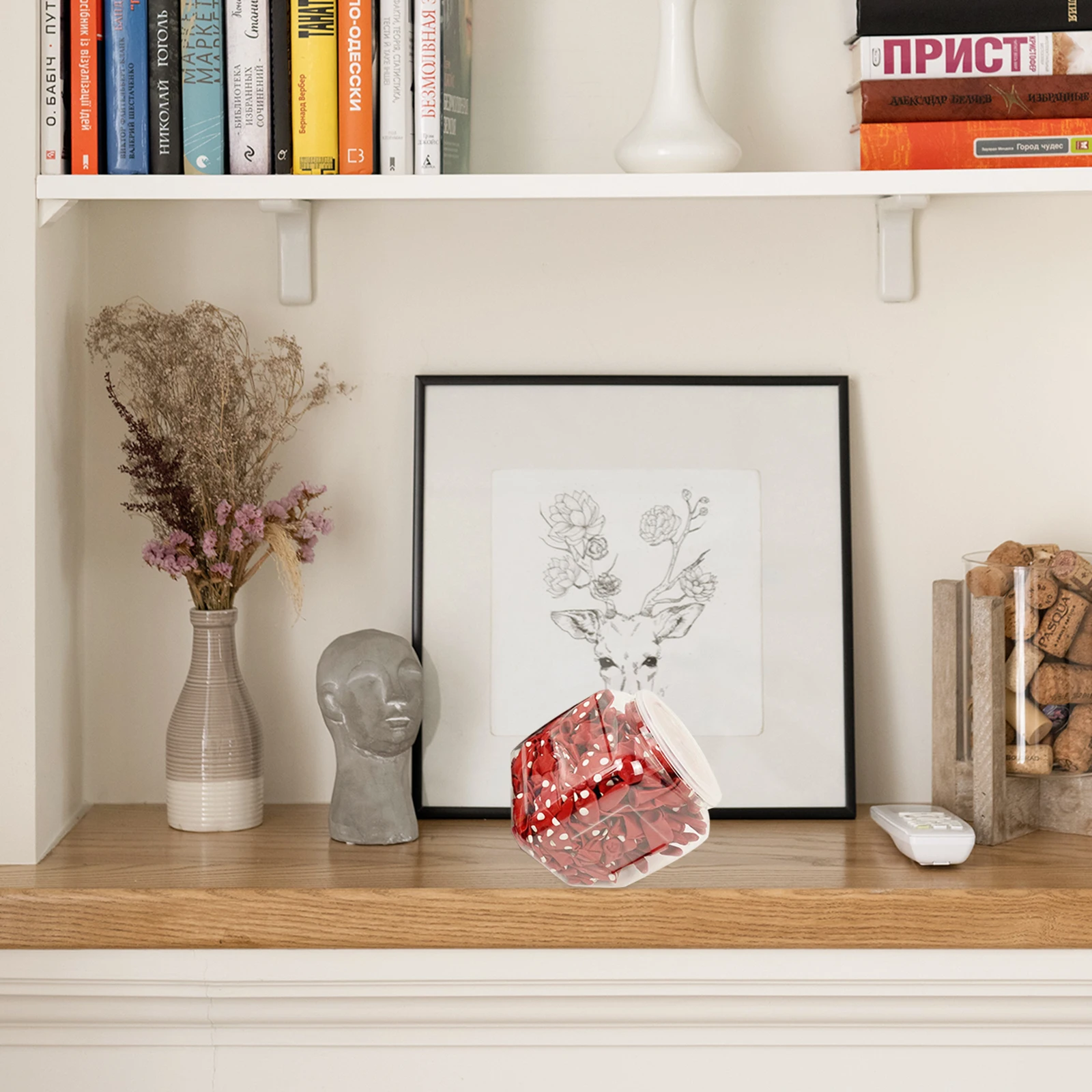 

1pc Transparent Storage Box Lightweight Plastic Can For Candy Balloon Sundries Organizer Jar Party Favor Container Dustproof