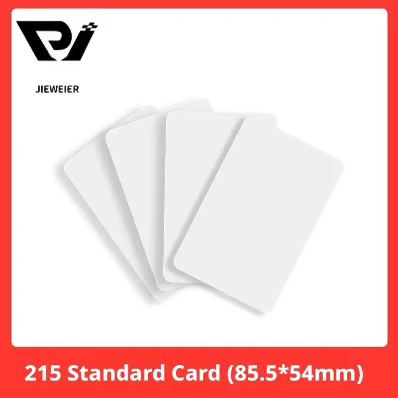 NTAG215 NFC Cards Black & White, 13.56MHz RFID Blank Card 504 Bytes Rewritable for TagMo Game Phone NFC Automation