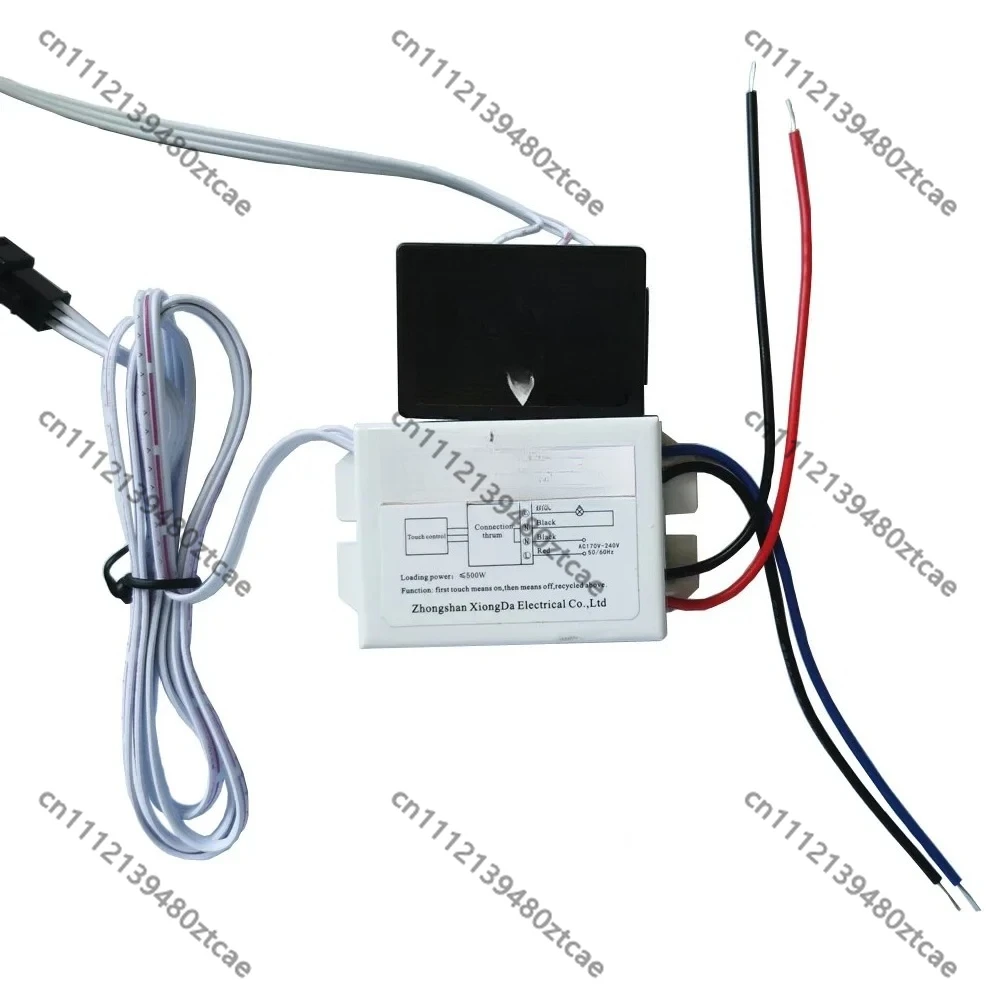 XD-627 170-240V 50/60Hz On Off Touch Sensor Switch LED Mirror Lamp Touch Control Module Indoor Lighting Replacement Accessories