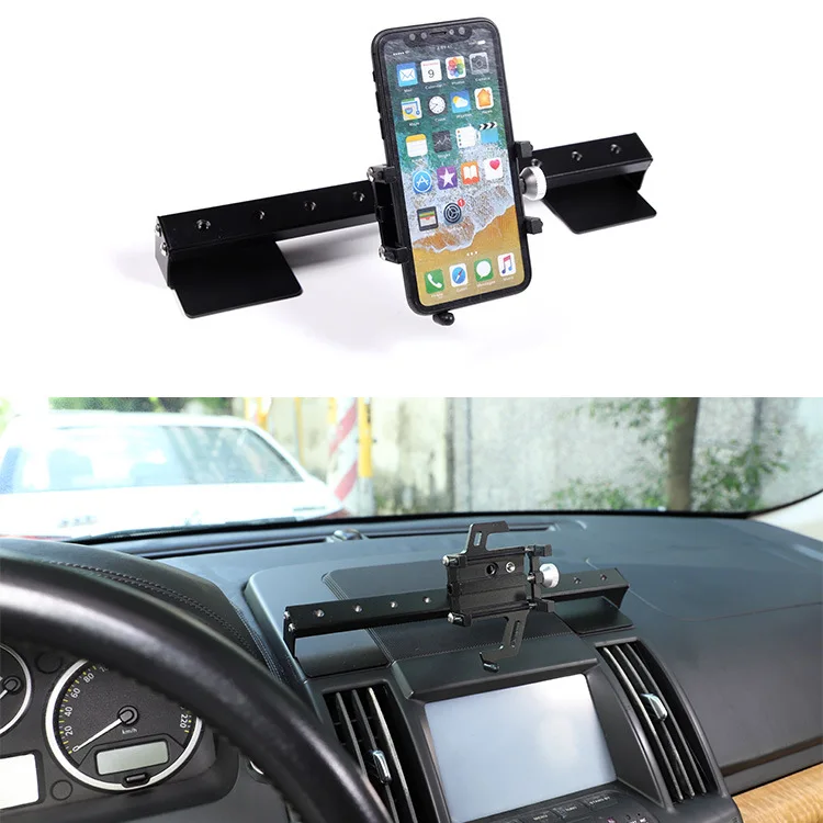 Central Control Multi-function Mobile Phone Holder Type B For 07-12 Land Rover Freelander 2