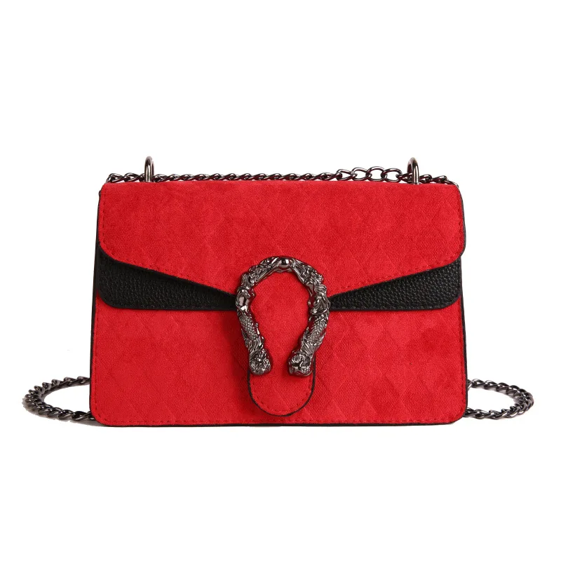 

‌ 2025 Новая матовая седельная сумка - сумка через плечо с ремешком-цепочкой и регулируемой длиной, маленькая квадратная сумка-мессенджер для работы и покупок ‌