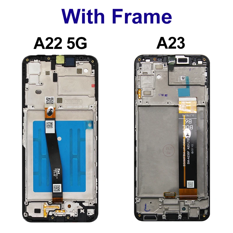 100% Test For Samsung Galaxy A22 5G Display SM-A226B LCD Touch Screen Digitizer For A23 4G A235 LCD A235F/DS Display Replacement