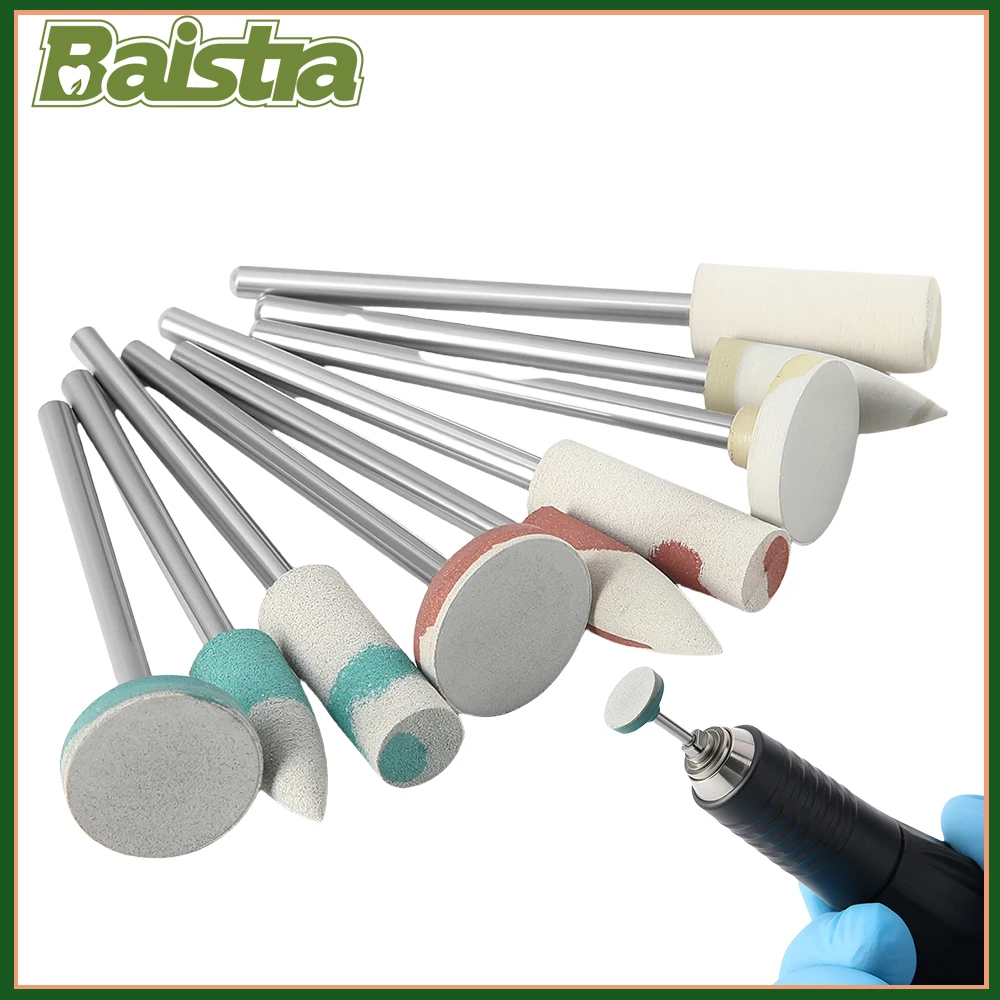 

Dental Rubber Diamond Polisher Wheel Disc For Porcelain Zirconia Restorations HP 2.35mm Dentistry Polishing Head Drills AZDENT