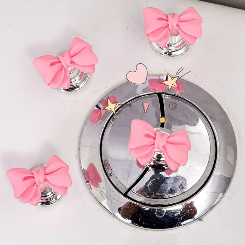 

Кнопка смыва для унитаза в форме банта. Экономия труда. Кнопка бачка для унитаза. Подъемник крышки унитаза. Самоклеящийся закрывающийся инструмент.