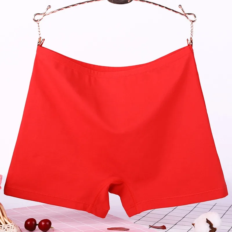 Woman Plus Size Panties Cotton Boxer Shorts Big Size Underwear Safety Pants