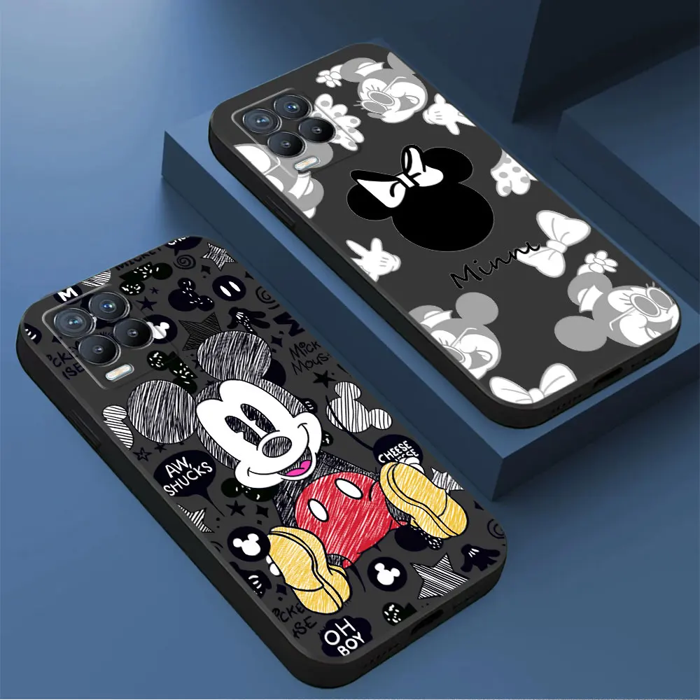 Luxury TPU Soft Phone Case for Huawei P40 Lite P30 Lite P60 Pro P50 Pro P20 Pro P Smart Z P30 Pro P20 Dsiney Mickey Cover