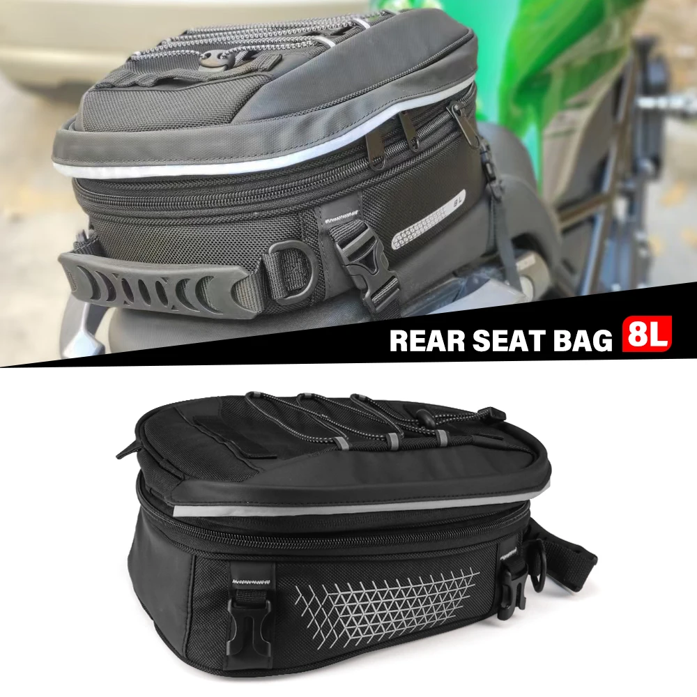 

Сумка на заднее сиденье для мотоцикла, скутера, багажник, хвостовая сумка для BMW, YAMAHA, Honda, SUZUKI, Voge, Kawasaki, для Ducati