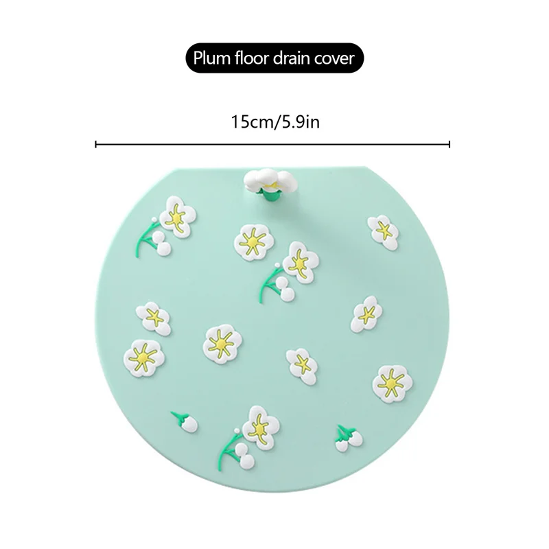 1pcs Floor Drain Cover Sink Plug Anti-clogging Bathtub Pool Strainer Hair Stopper Sewer Round For Kitchen view 6
