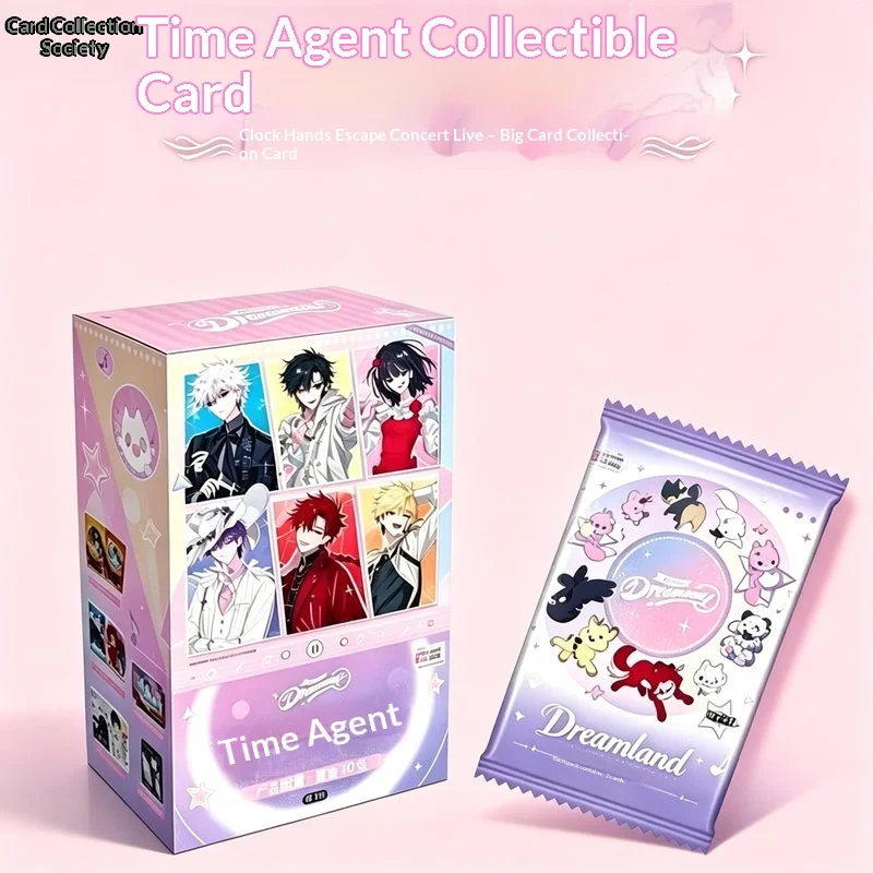 Cardfun Link Click Collectible Cards Shiguang Dailiren Music Live Series Character Trading Card Game For Anime Fans Gift