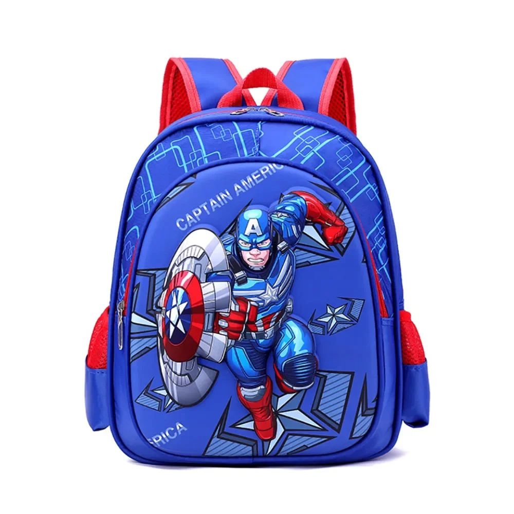 Cartoon Held Spider Man Iron Man Kindergarten neue Harts chale Kind reduziert Last Wirbelsäulen schutz exquisite Eierschale Rucksack