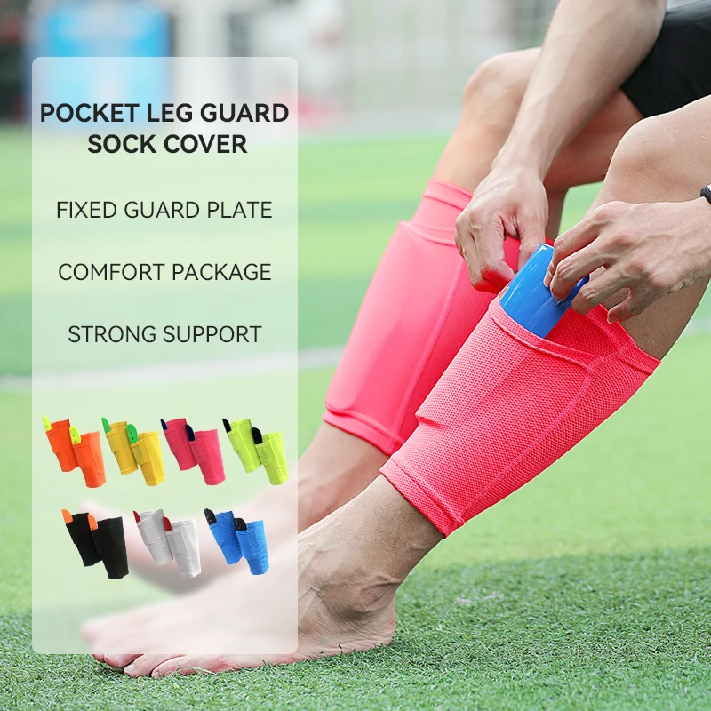 

Breathable Calf Compression Sleeve Professional High-quality shin guard socks football Soccer For Men Children Basketball