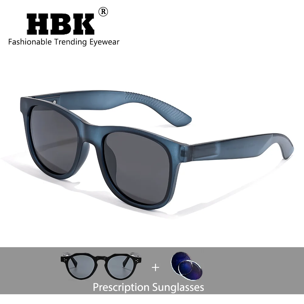 

HBK Vintage New Men's Optical Sunglasses Customized Square Lens Prescription Glasses Women's Outdoor Sports Myopia Glasses