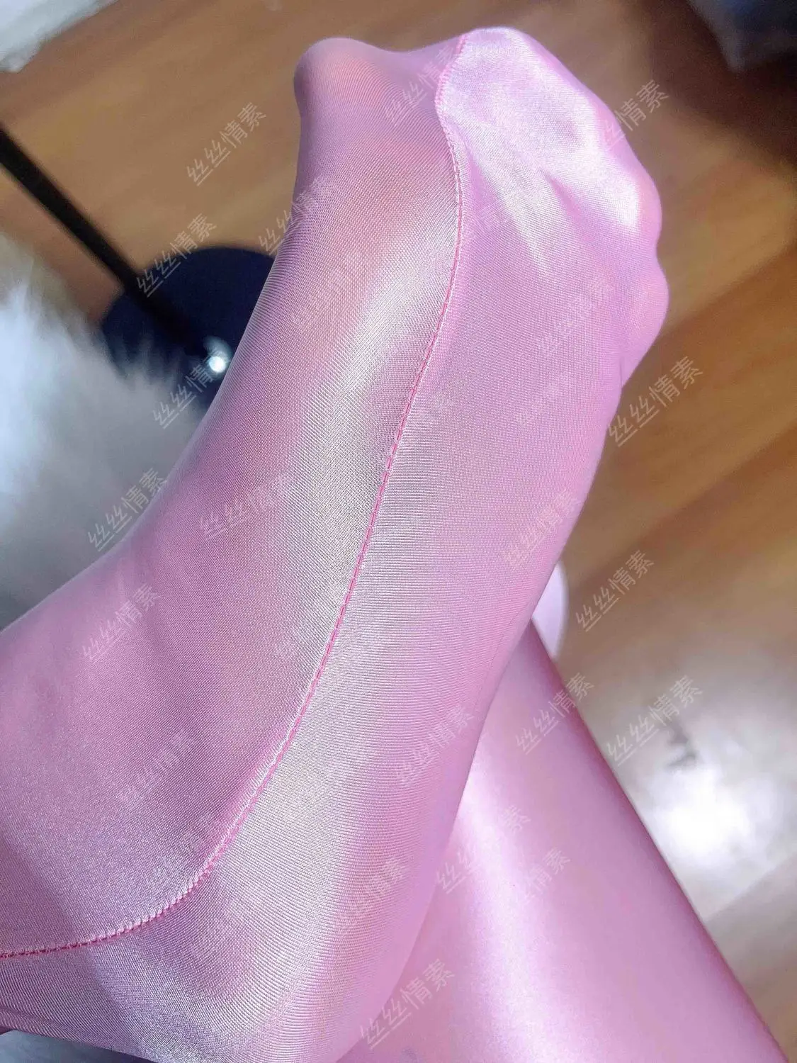 Pantimedias de Yoga para mujer, mallas de cintura alta, color rosa brillante, transparente, de talla grande, para entrenamiento y gimnasio