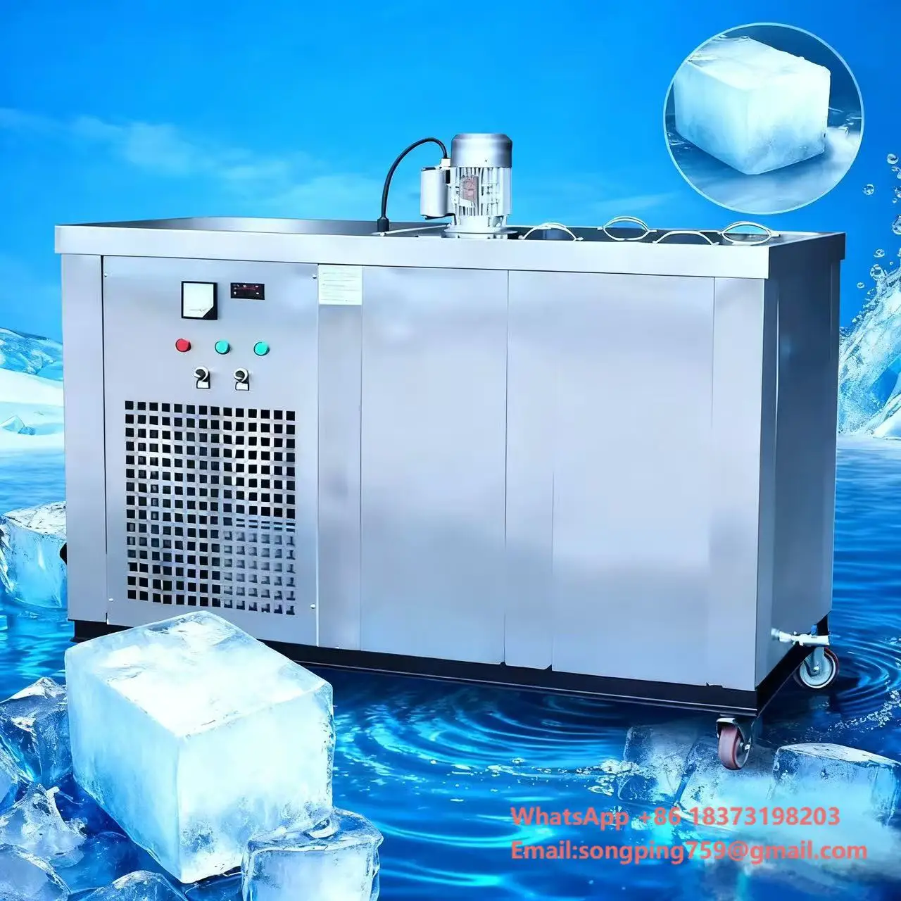 

3ton 5ton/day Ice Block Making Machine Plant with Wholesale Price