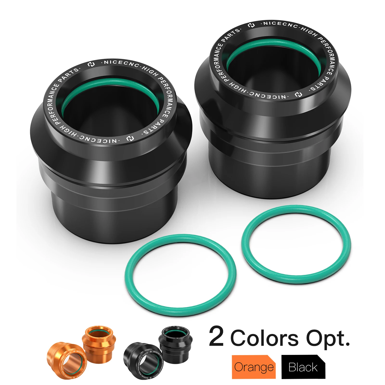 NICECNC For Husqvarna TE 300 2017-2024 TE 300i FE 250 FE 350 FE 450 501 TX 300 Motorcycle 22mm Front Wheel Spacers Hub Collars