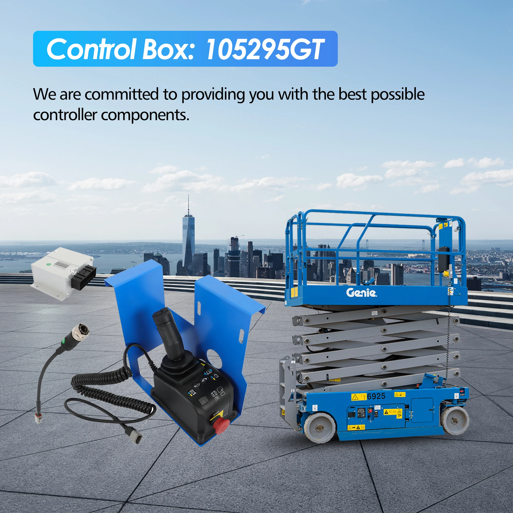 105295GT 105295 Upgrade Kit Control Box for Genie Gen1 to Gen5 Scissor Lift GS1530 GS1930 GS2032 GS-2046 GS-2632