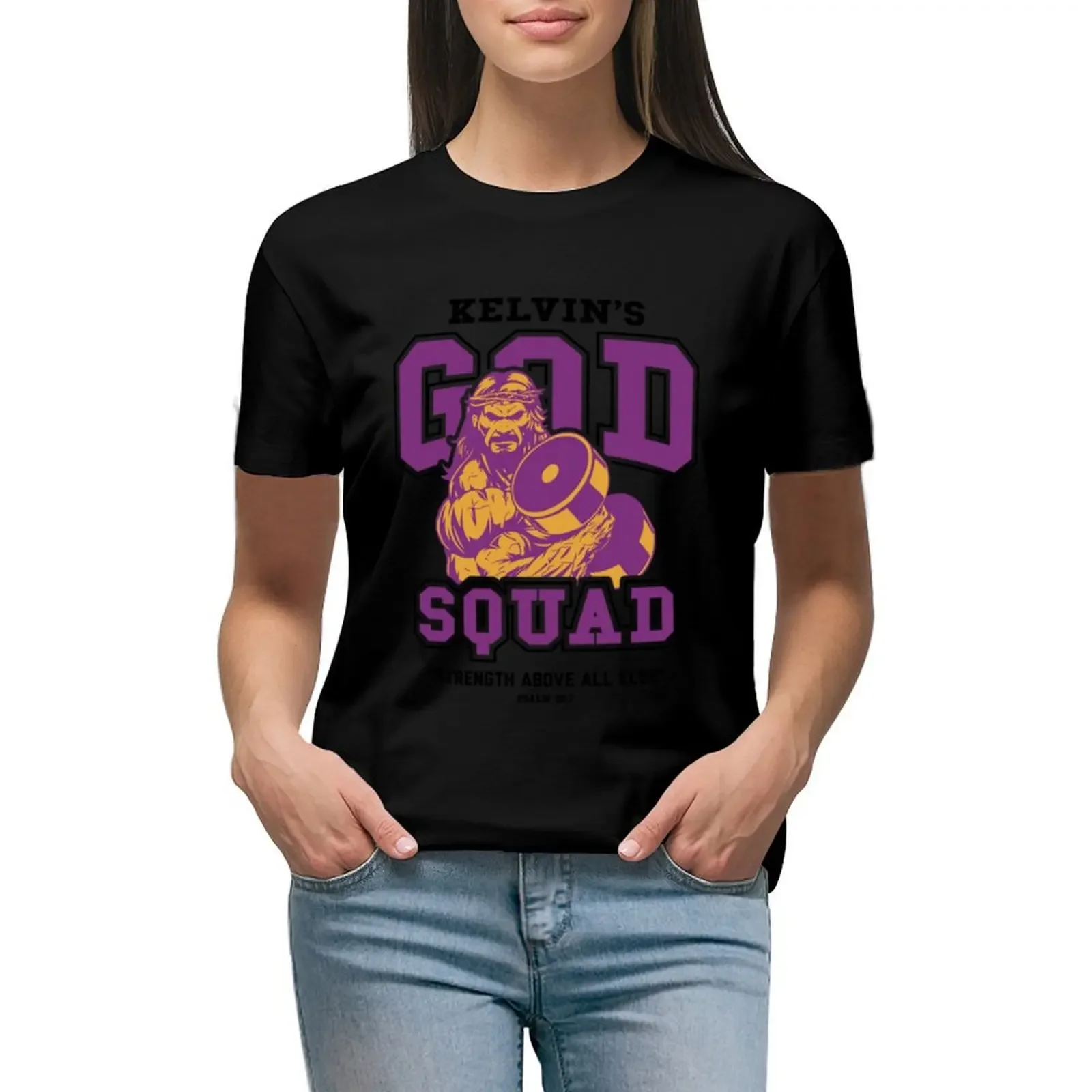 Righteous Gemstones God Squad T-Shirt quick-drying sublime animal prinfor vintage clothes woman t shirt