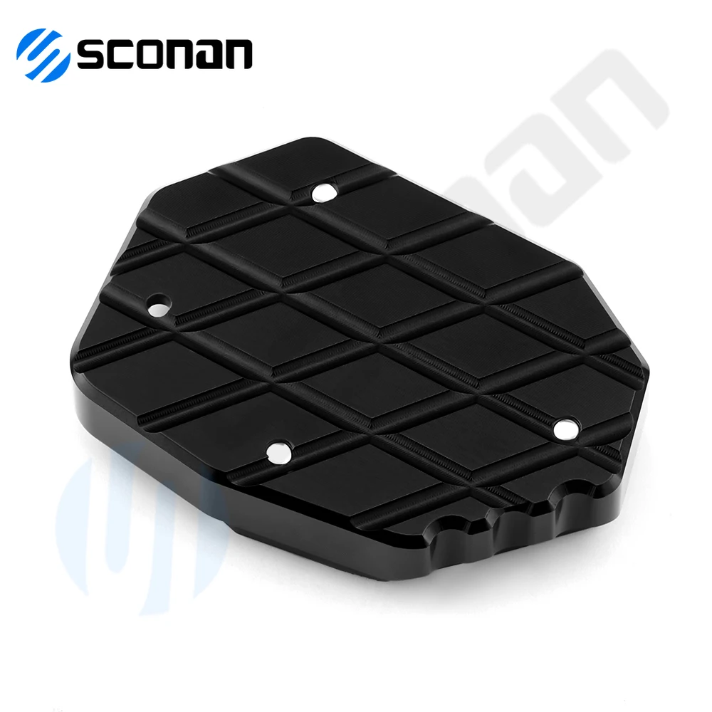 For Hus Svartpilen 801 2024-2025 Motorcycle Accessories Kickstand Extender Foot Side Stand Enlarge Extension Pad Plate Aluminum