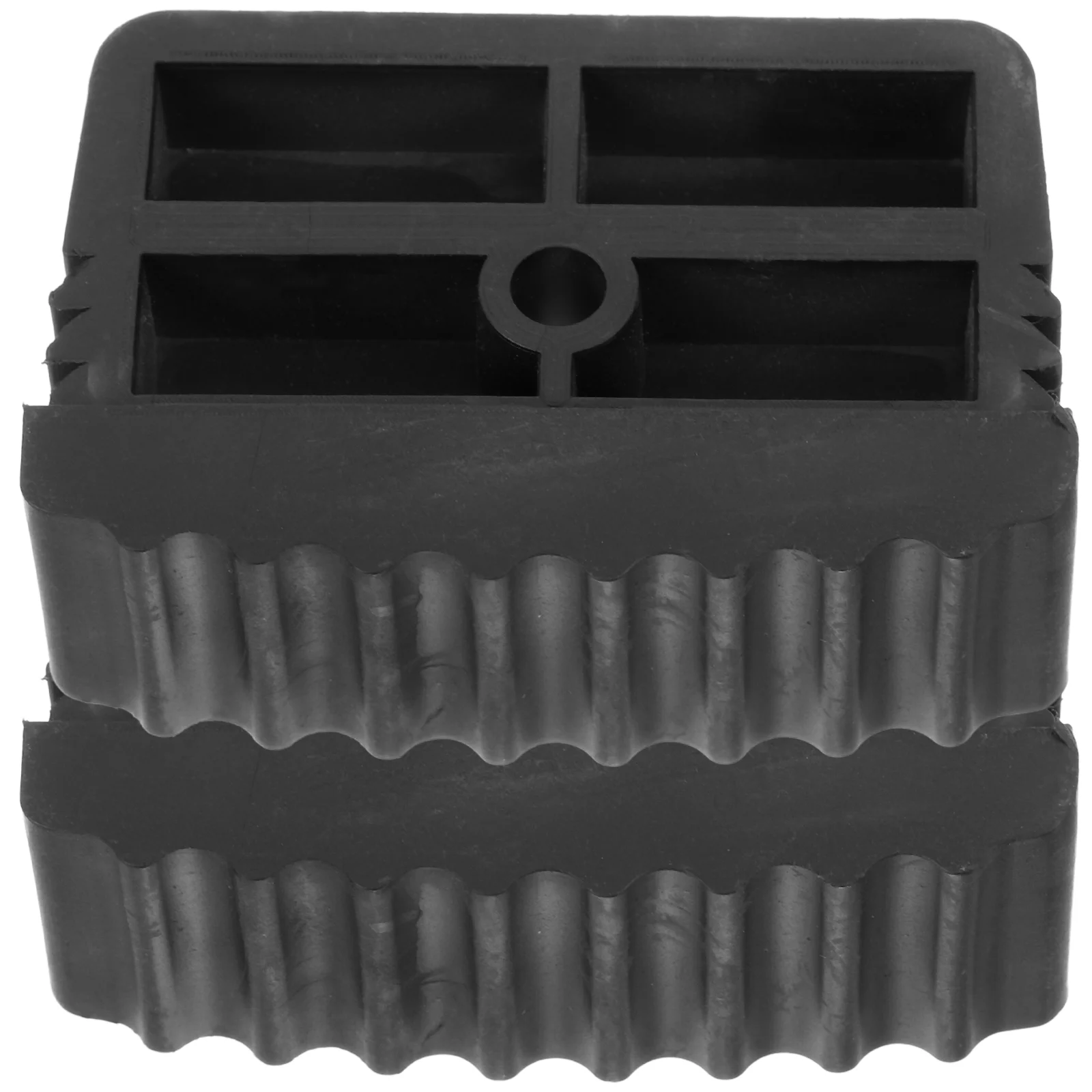 2 Pcs Ladder Foot Plug Retractable Stairs Pads Non-slip Rubber Tips Extension Feet Caps Cover for Replacement Covers Mat