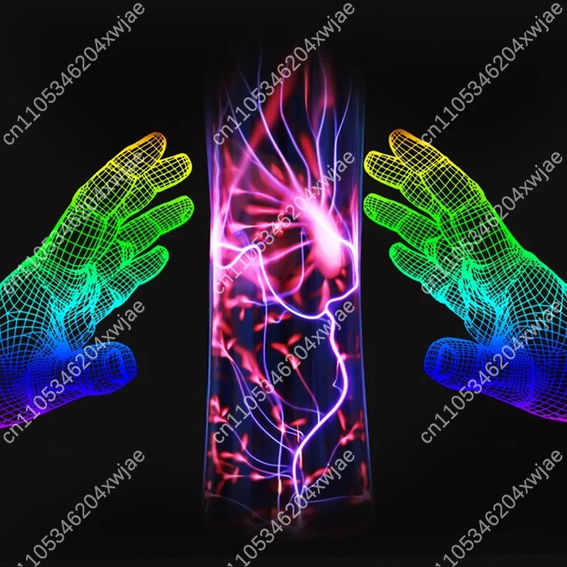 Voice Control Ion Lightning Magic Light Column 110V Export Plasma Lamp Induction Holiday Gift Party Decor Light