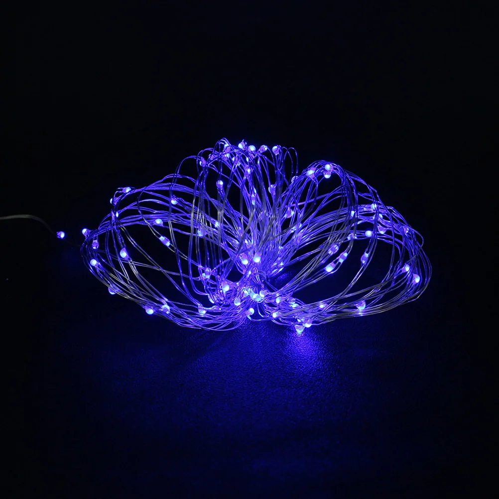 50 LED بالطاقة 16 لون ضوء سلسلة متعدد الألوان التحكم عن بعد سطوع قابل للتعديل LED سلسلة أضواء للمنزل #3